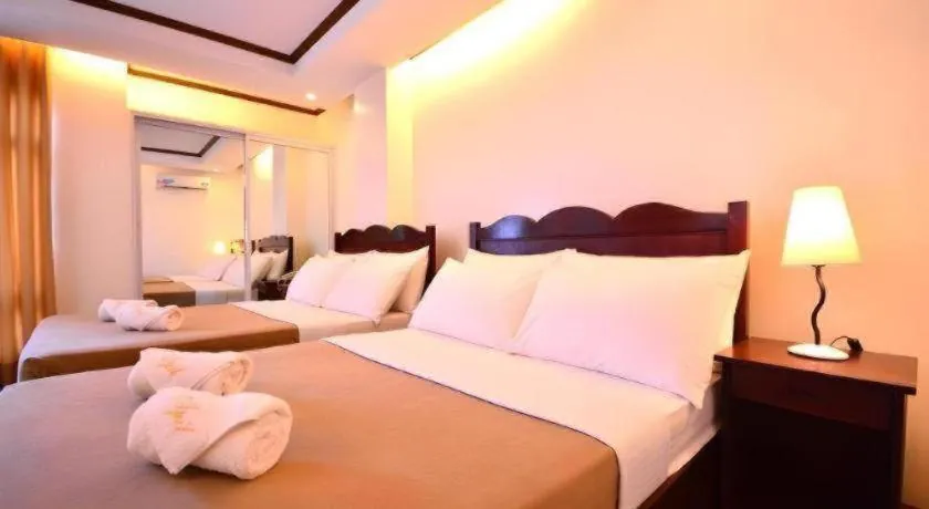 Comfortable twin guest room